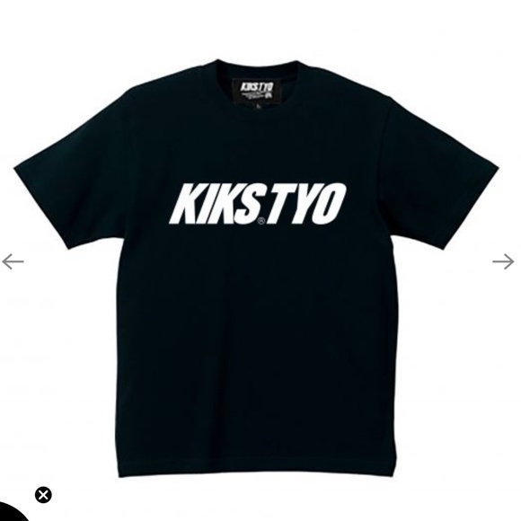 KIKS TYO Other - 3 for $12 KIKS TYO 100% Cotton Short Sleeve Logo Tee in Black w/White Logo Sz S